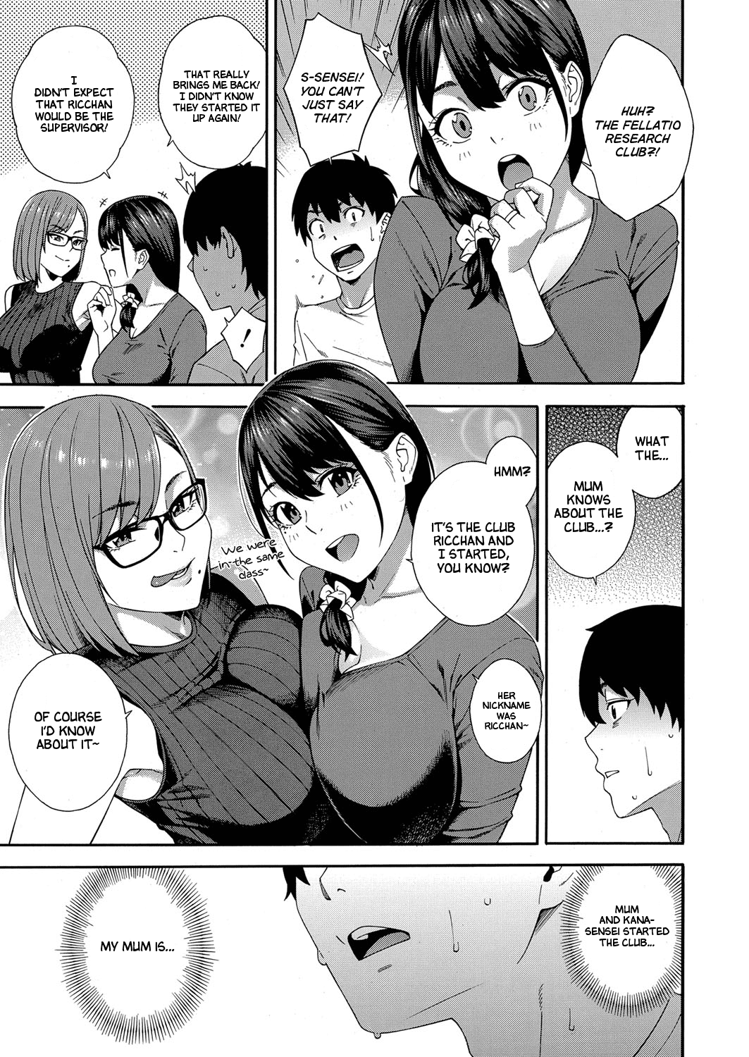 Hentai Manga Comic-Blowjob Research Club-Chapter 4-11